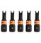 Spanner 6 Impact Driver Bit Railer Snake Eye 6 S2 Steel 1 Inch Spanner Insert Bits 5 Pack