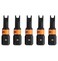 Spanner 6 Impact Driver Bit Railer Snake Eye 6 S2 Steel 1 Inch Spanner Insert Bits 5 Pack