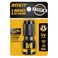 boen 38Inch Drive to 14Inch Hex Socket Adapter Quick Release Impact Bit Holders Square Drive Adapter CRMO Steel Deep Embossed Size Marking