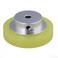 CNBTR 50x6mm Aluminum Silicone Industrial Encoder Wheel Meter Measuring Wheel for Rotary Encoder