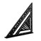 Arrow Aluminum Alloy Rafter Square 7Inch Carpenter Square Layout Tool Woodworking Triangle Ruler for Carpentry and Craftsmen