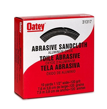 Oatey Abrasive Roll112Wx 30 ftL120GBlue 313171 Each