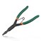 LEONTOOL 9 Inches Angle Tip Lock Ring Pliers Special Circlip Pliers with Black Finish for Removing Installing Gearshift Locking Rings