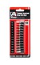 ARES 7009313Piece Tamper Resistant Star Bit Set S2 CNCd Security Bits Storage Holder Included