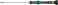 Wera 05118007001 Kraftform Micro 2035 Slotted Electronics Precision Screwdriver 2mm Head 100mm Blade Length Black