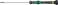 Wera 05118007001 Kraftform Micro 2035 Slotted Electronics Precision Screwdriver 2mm Head 100mm Blade Length Black