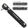 MULWARK 20pcs Small Screwdriver Set 14 Right Angle Screwdriver Set 90Degree Offset Screwdriver for Tight Spaces Auto Repair Electronics DIY Home Improvement EDC Tool Kit