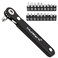 MULWARK 20pcs Small Screwdriver Set 14 Right Angle Screwdriver Set 90Degree Offset Screwdriver for Tight Spaces Auto Repair Electronics DIY Home Improvement EDC Tool Kit
