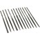 EUROTOOL Mini Needle File Set 4 Inch Cut 2 12 Piece Set FIL65500