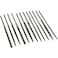 EUROTOOL Mini Needle File Set 4 Inch Cut 2 12 Piece Set FIL65500