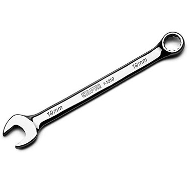 Capri Tools 19 mm Combination Wrench 12 Point Metric Chrome 11319
