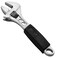 Jetech 6 Inch Adjustable Wrench with Softgrip Handle Professional Shifter Spanner Wide Caliber Opening Chrome Vanadium Steel RustResistant Finish