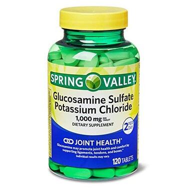 Spring Valley Glucosamine Sulfate 1000 mg 120 Tablets