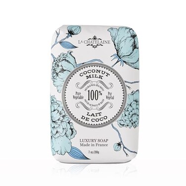 La Chatelaine Bar Soap Natural Shea Formula Coconut Milk 7 oz