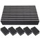 AhaTopia Nail Buffers 50 Pack Mini Buffer Block Nail File for Acrylic Nails and Natural Nails 100180 Grit Nail Buffer Block Bulk Buffing Blocks for Nail Buff Professional Manicure File Blocks Set Bla