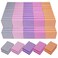 AhaTopia Nail Buffers 100 Pack Mini Buffer Block Nail File for Acrylic Nails and Natural Nails 100180 Grit Nail Buffer Block Bulk Buffing Blocks for Nail Buff Professional Manicure File Blocks Mix Co