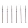 MZCMSL 6pcs Needle Shaped Cuticle Drill Bits for Manicure Under Nail