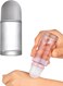 PurYupearl 50ml Glass Essential Oil Roller BottlesEmpty Roller Bottle with Plastic Roller BallLeakProof Roller Ball Bottles with Lid For Essential Oils Perfume Cosmetics White