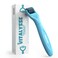 Vitalysse Under Eye Face Derma Roller Vitalysse 025mm Titanium Microneedling Tool for Dark Circles Puffy Eyes Fine Lines CE RoHS Certified Replaceable Head Safe for Delicate Skin