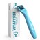 Vitalysse Under Eye Face Derma Roller Vitalysse 025mm Titanium Microneedling Tool for Dark Circles Puffy Eyes Fine Lines CE RoHS Certified Replaceable Head Safe for Delicate Skin