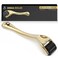 Elevate Derma Roller 025mm with 540 Titanium Microneedle Roller for Women Men Gold Roller for Face Skin Hair Beard Includes Storage Case