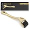 Elevate Derma Roller 025mm with 540 Titanium Microneedle Roller for Women Men Gold Roller for Face Skin Hair Beard Includes Storage Case