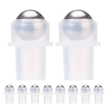 FOMIYES 10pcs Essential Oil Roller Balls for Perfume Bottles Replacement Roller Tops