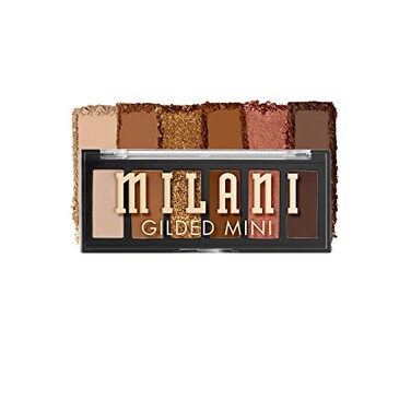 Milani Gilded Mini Eyeshadow Palette with 6 Matte Shimmer Hues Champagne Problems