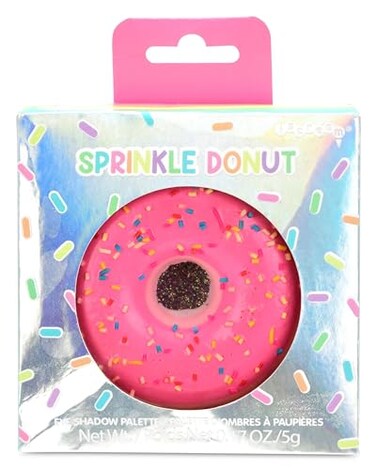 iscream Sprinkle Donut Shaped Glitter Eyeshadow Palette Collection