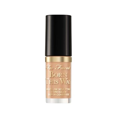 Too Faced Born This Way Super Coverage Multi Use Concealer FullCoverage Hydrating Concealer for Dark Circles Blemishes with Natural FinishHyaluronic Acid Coconut Water Light Beige 006 Fl oz