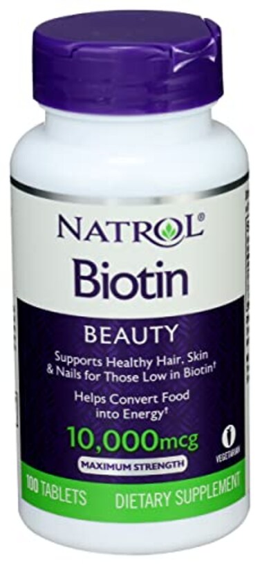 Natrol Biotin Max 10000 Mcg 100 Tablets