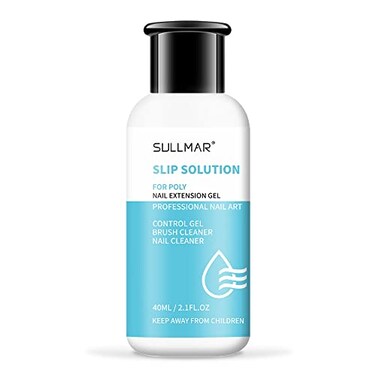 SULLMAR Slip Solution Liquid Poly Nail Gel Slip Solution for Poly Nail Gel Nails Slip Solution 135FLOZ