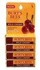 Burt's Bees Wild Cherry Moisturizing Lip Balm 015 oz 4 Pack