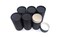 DIY Deodorant Containers Empty Cardboard Deodorant Containers Pushup Style Topfill Reusable and Biodegradable 30 oz 6Pack Black
