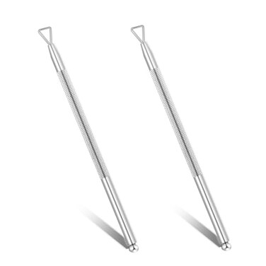 Styquenzer 2 Pcs Scratch Off Tool Lottery Scratcher Tool Scratch Off Tool Multiused Lotto Scratcher Label Scraper Metal Lottery Ticket Scratcher Tool Lotto Scratcher Tool Silver