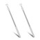 Styquenzer 2 Pcs Scratch Off Tool Lottery Scratcher Tool Scratch Off Tool Multiused Lotto Scratcher Label Scraper Metal Lottery Ticket Scratcher Tool Lotto Scratcher Tool Silver