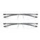 Bhigh 2 Pack Blue Light Blocking Reading Glasses Computer Gaming Black Red Mens Womens Black 225 Diopters