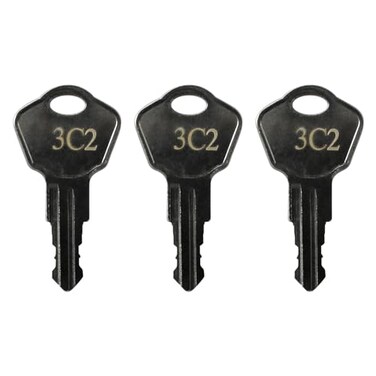 Niahm Sentry Safe Replacement Keys Model 1100Codes 3C2 for Sentry Safe Key 3C23 Pcs