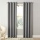 Sun Zero Barrow Energy Efficient Grommet Curtain Single Panel