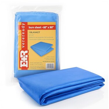 Ever Ready First Aid Sterile Burn Sheet Blanket 60x 90