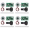 DWEII 4Pcs USB Humidifier Module USB Spray Module Circuit Board Atomization Module 5V Atomization Plate Circuit Board Atomization Module Atomizer DIY Incubation Experimental Equipment