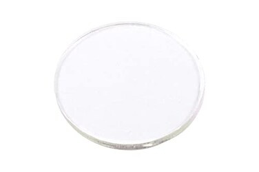 Shepherd Hardware 9966 34Inch SurfaceGard NonAdhesive Round Transparent Bumper Pads 10Count