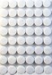 48 Pieces White Felt Self Adhesive Bumpers
