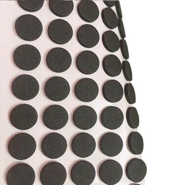 SelfStick Mini Foam Pads AntiSlip Noise Reduction Tabletop Protectors Black 58 x 96 pcs
