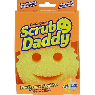 Scrub Daddy SCBSDPDQ Scrub Sponge Yellow Single Pack