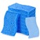 Wsivoiv 8PCS Blue Dish Washing Kitchen Sponge Compressed Pack Save Space