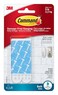 Command 5 lb Large WaterResistant Refill Strips 4 Strips Reuse Large Bath Hooks or Caddies