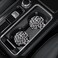4 Pack Snow Leopard Print Car Coasters 275inch Neoprene Cup Pad Mat for Cup Holders