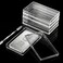 Yncotte 10oz Silver Bar Holder 5Pcs Capsule Storage Container for 10 Ounce Bars