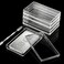 Yncotte 10oz Silver Bar Holder 5Pcs Capsule Storage Container for 10 Ounce Bars